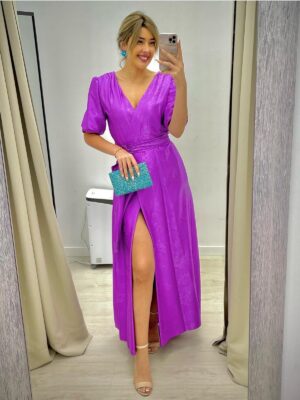 Vestido Madrina lila