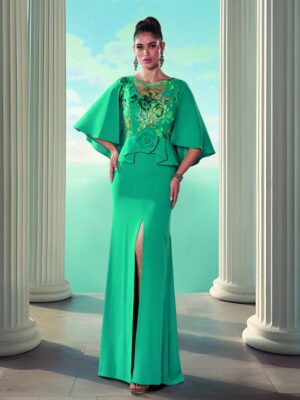 Vestido Madrina capa