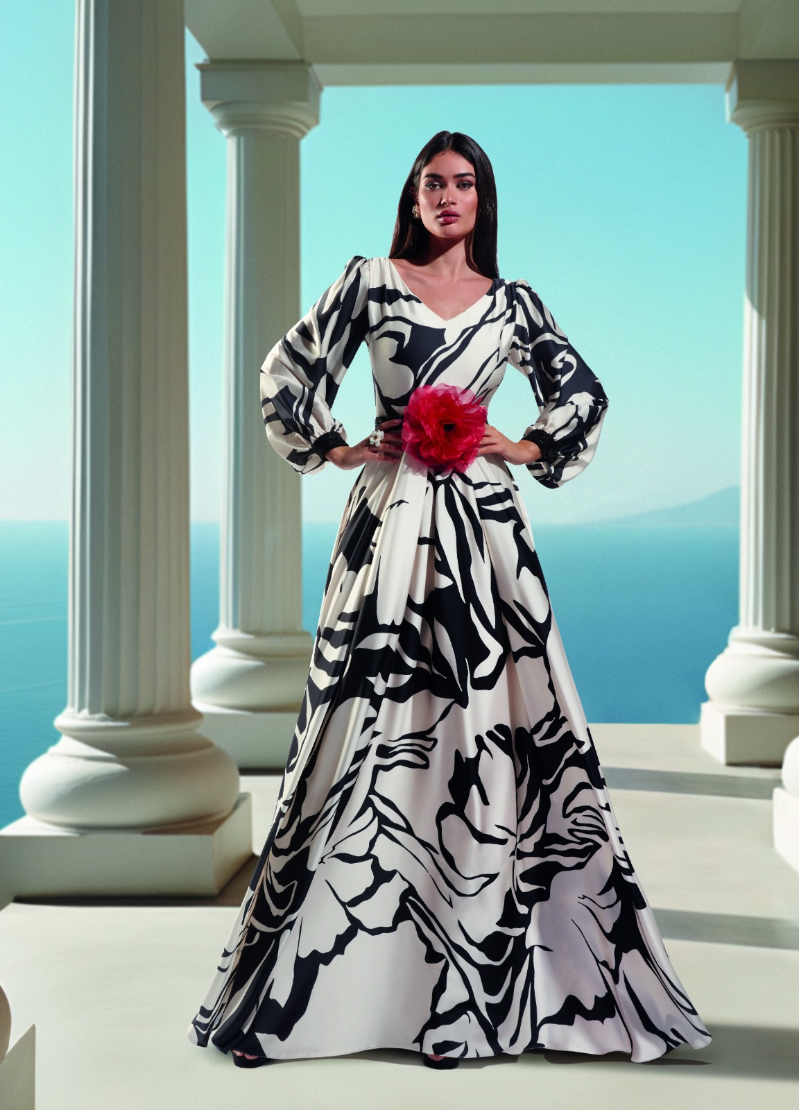 Vestido Madrina Flor