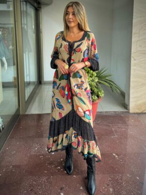 Vestido boho Mariposas