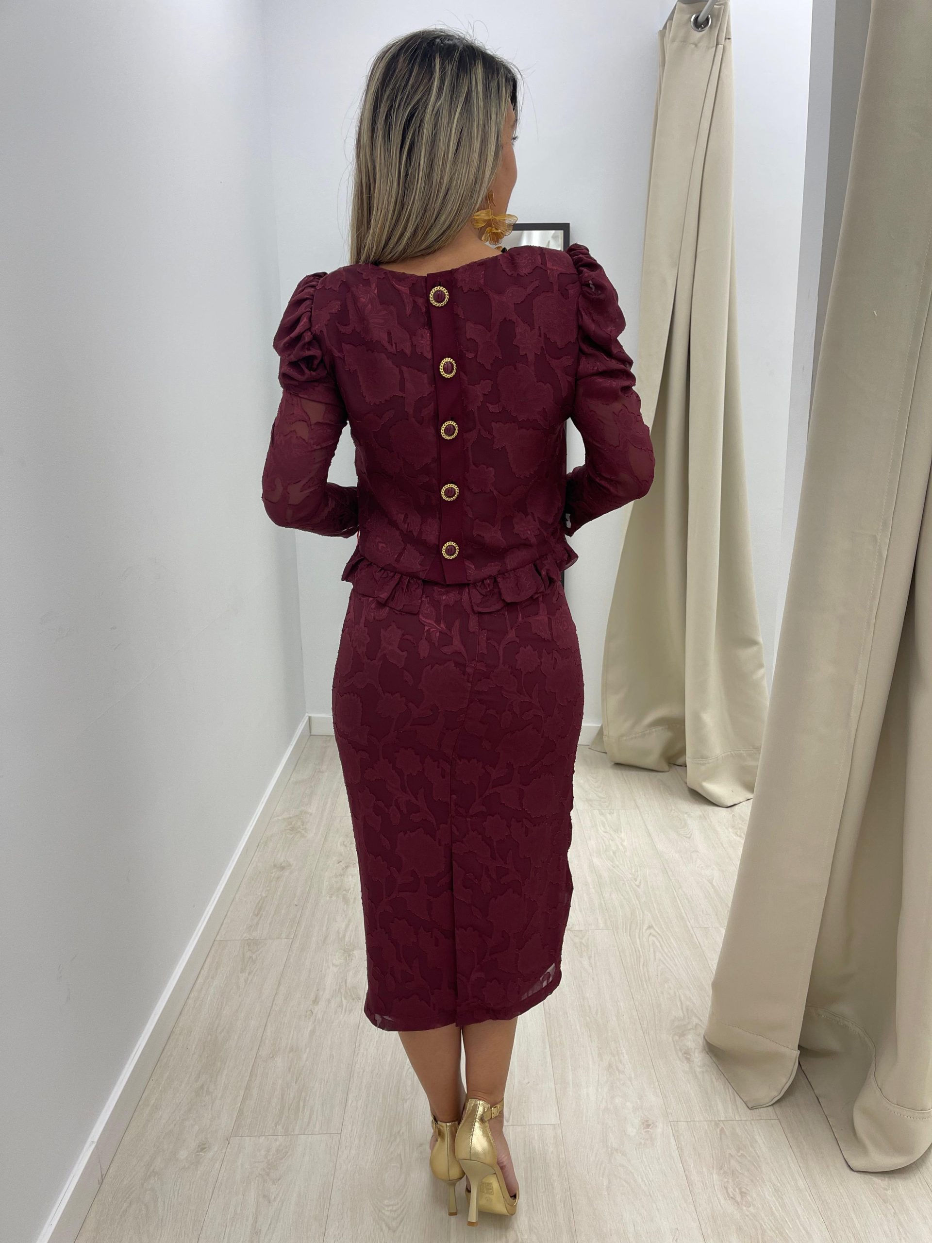 Conjunto encajes falda - Imagen 2