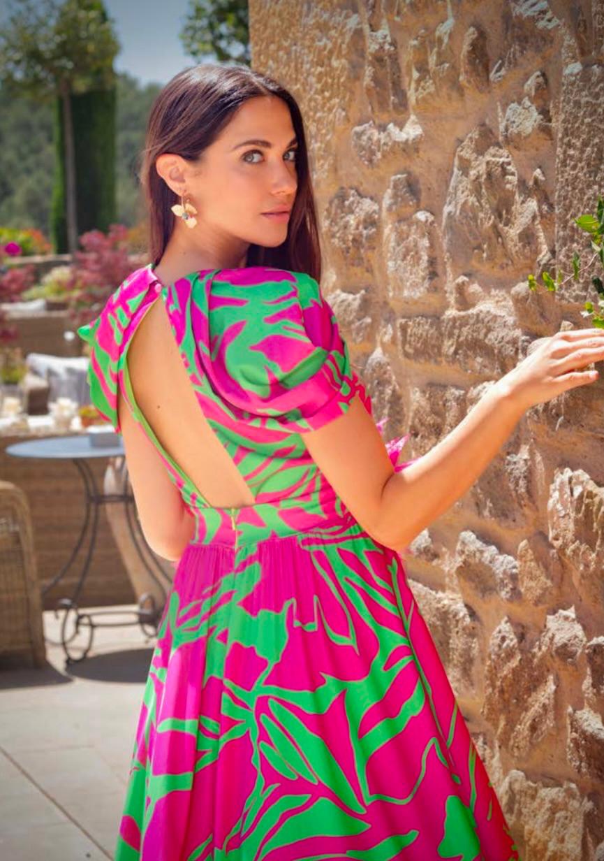 Vestido estampado flor - Imagen 2