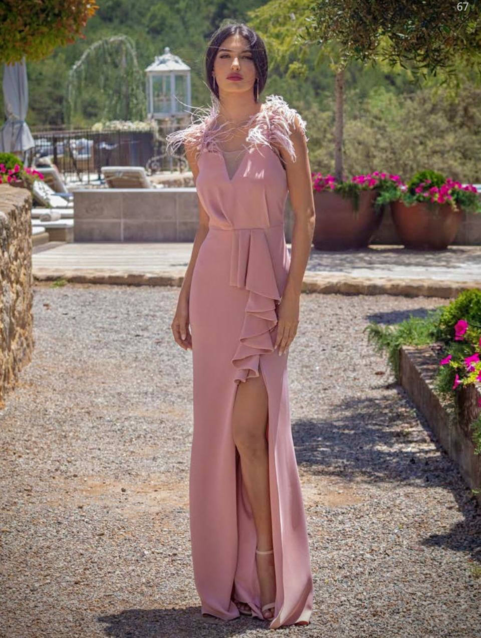 Vestido Madrina Maquillaje