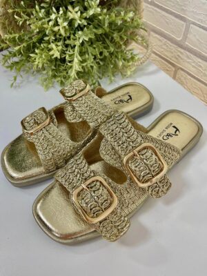 Sandalia Arizona Oro