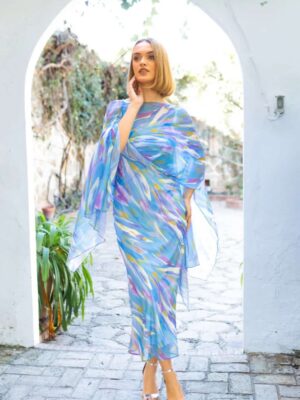 Vestido gasa/estola