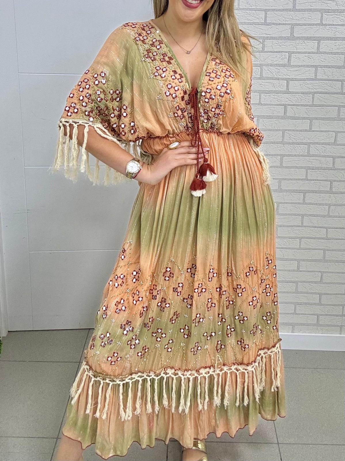 Vestido África Estilo Boho