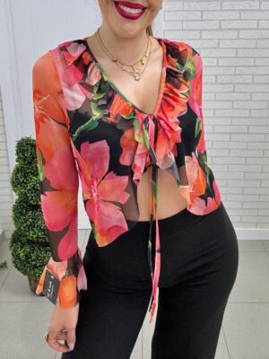 Camisa de tull