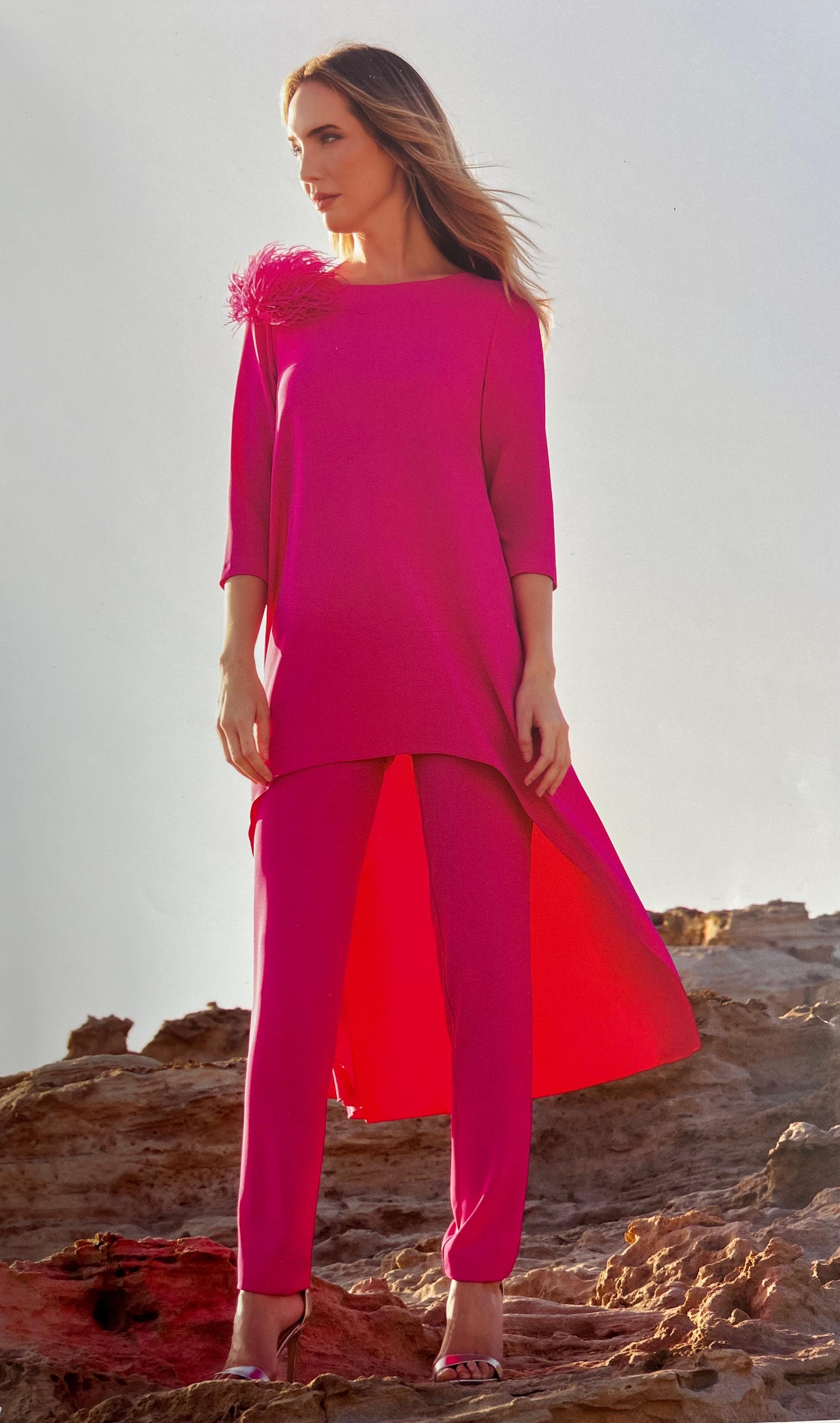 Conjunto blusón y pantalón