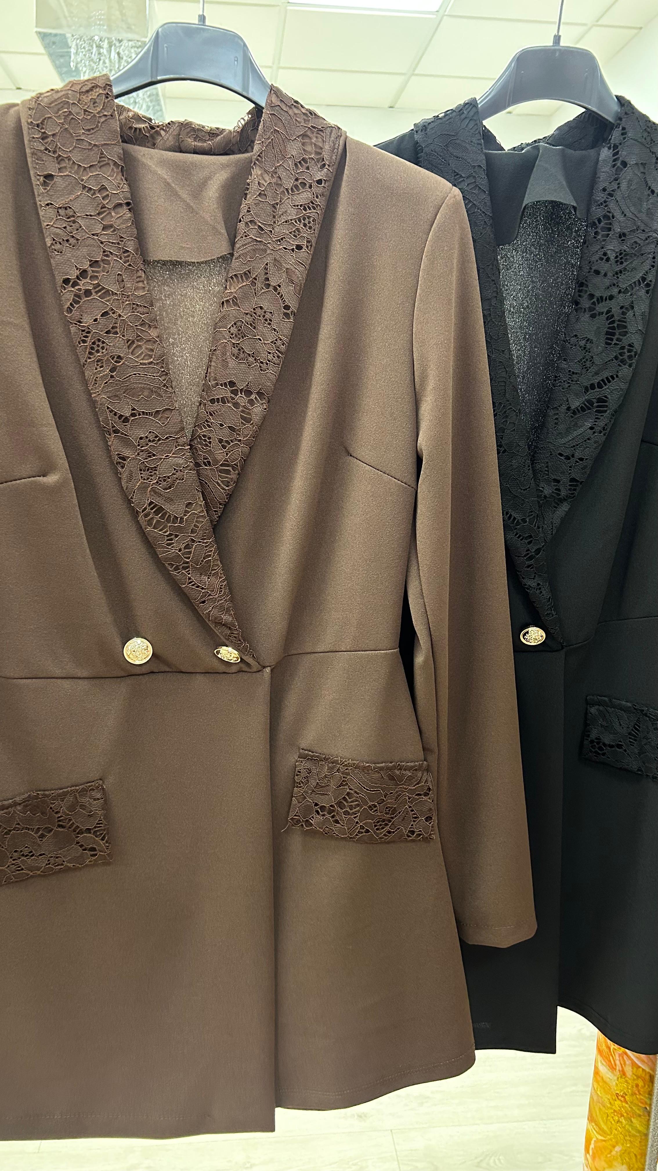 Mono blazer encajes - Imagen 2