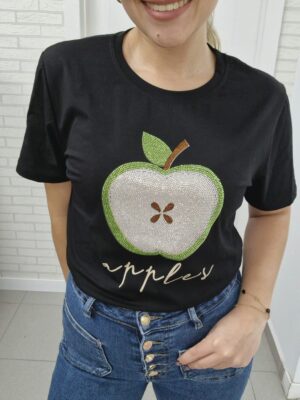 Camiseta Impresiones Manzana
