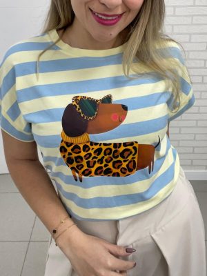 Camiseta impresiones dog