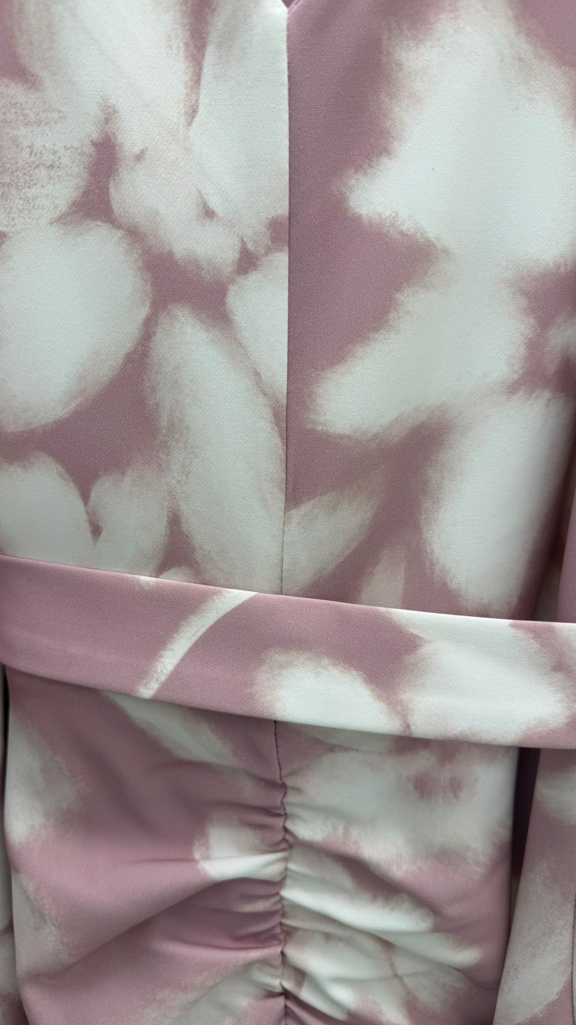 Vestido midi flecos estampado - Imagen 2