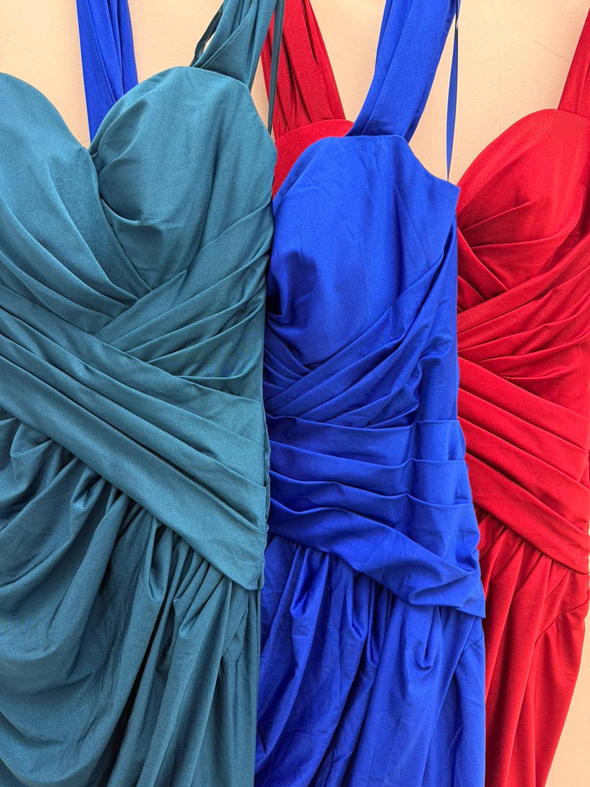 Vestido sirena satinado - Imagen 4