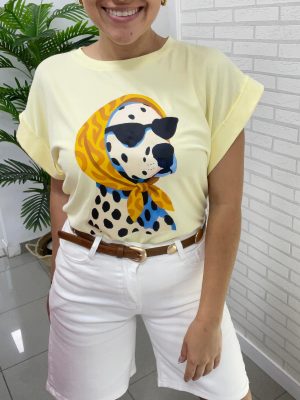 Camiseta impresiones Dálmata