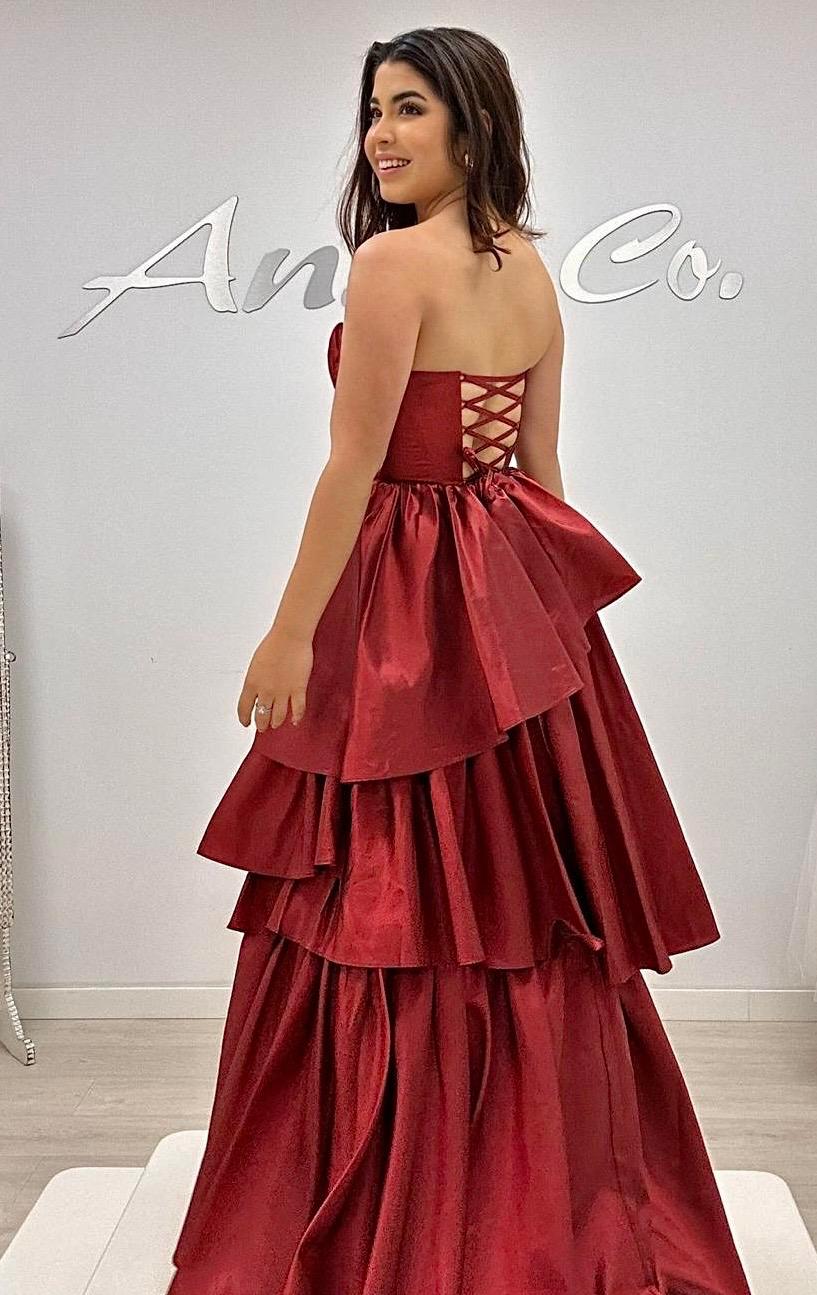 Vestido largo volantes - Imagen 2