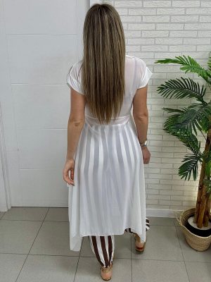 Camisa gasa larga