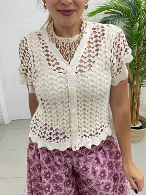 Camisa Crochet