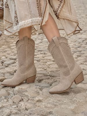 Bota Cowboy Troquelada