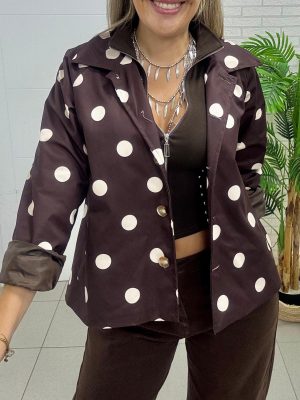 Chaqueta Lunares