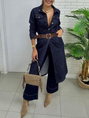 Chaqueta Vaquera Larga