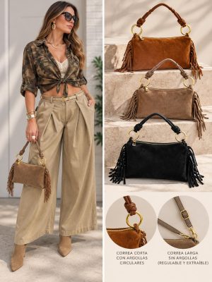Bolso pequeño 100% piel