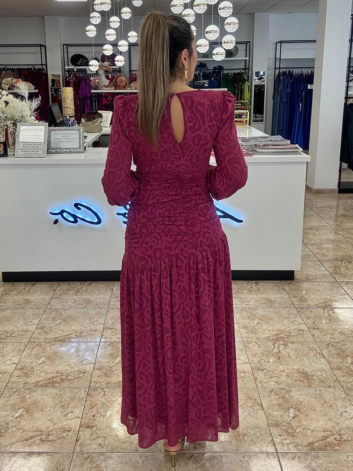 Vestido brocado 26501 - Imagen 3